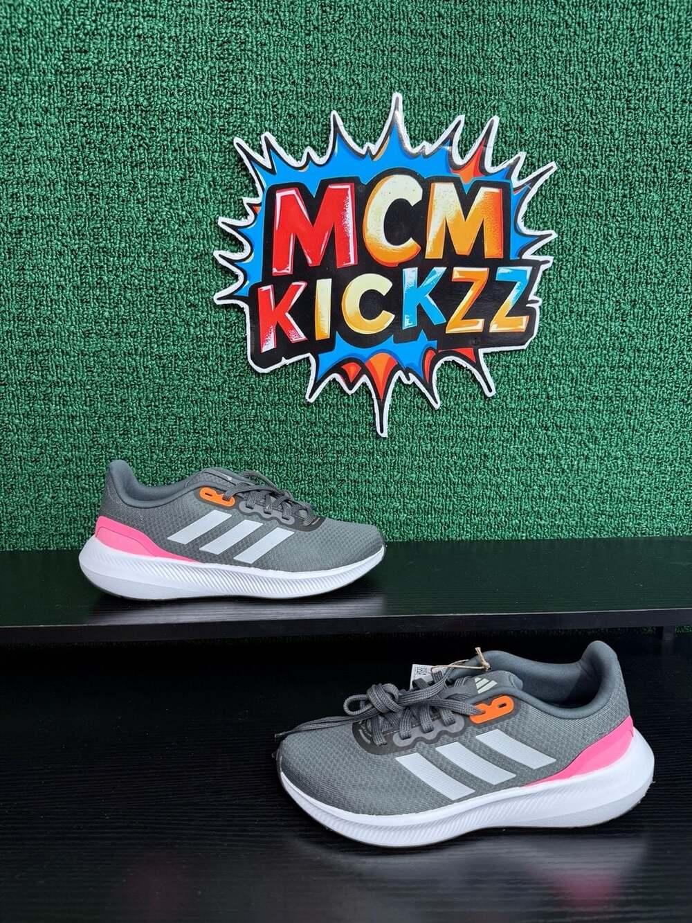adidas Runfalcon 3.0 W Women's Running Shoes Grey Pink HP7564